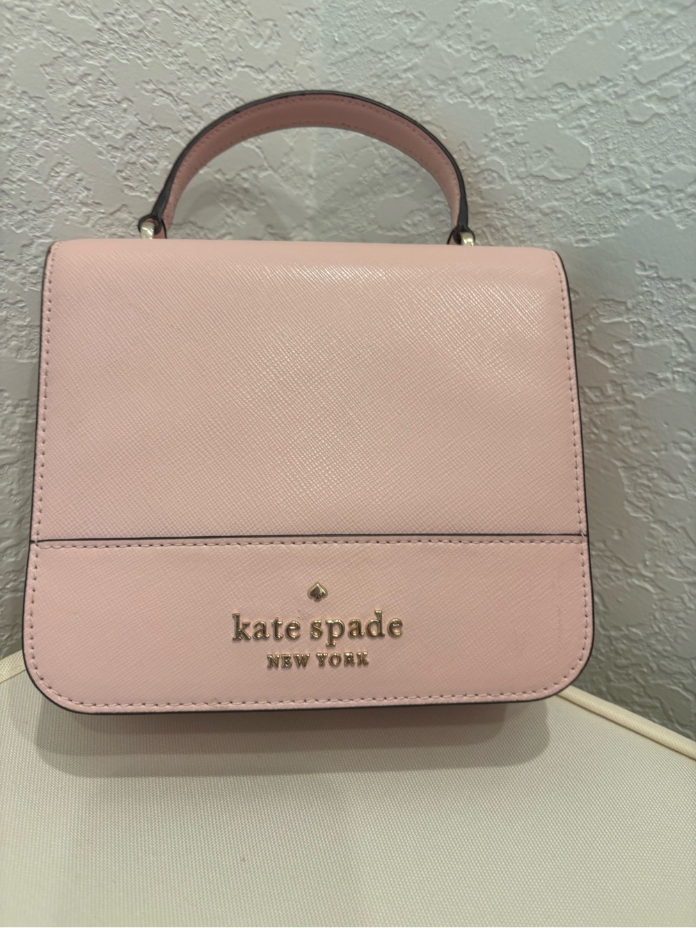 kate spade Light Pink Structured Crossbody Top-Handle Bag